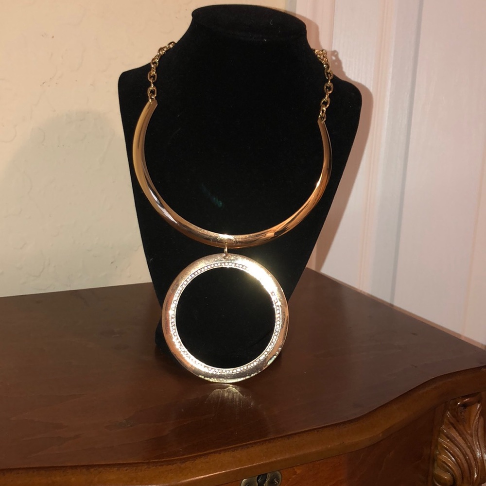 Bold statement necklace
